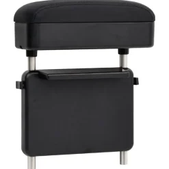vidaXL Universele auto-armsteun 23x8x(30-38) cm ABS zwart