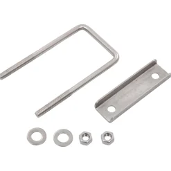 vidaXL U-verbinding voor hekpaal 25 sets 60x40 mm