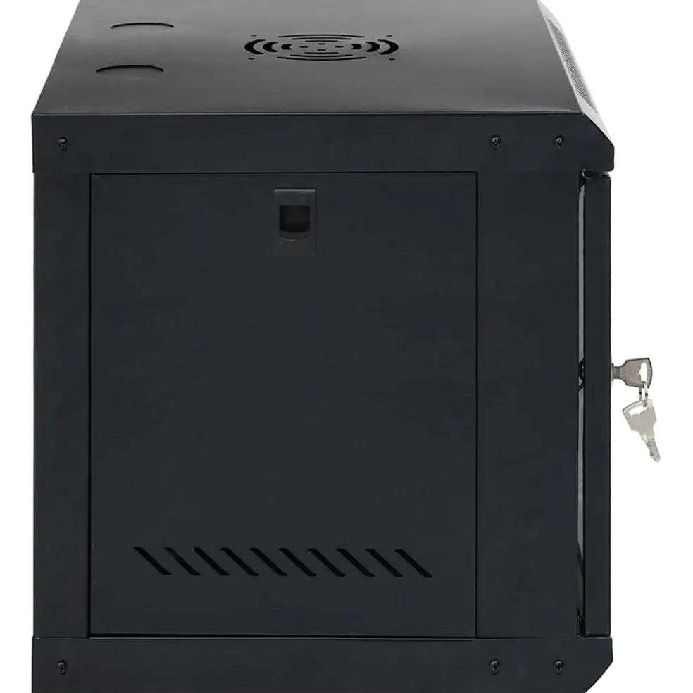 vidaXL 9U Wandgemonteerde Netwerkkast 19" IP20 53x40x45 cm