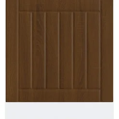vidaXL Vaatwaspaneel Lucca bewerkt hout bruin eikenkleur