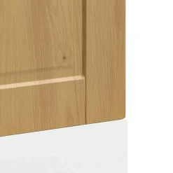 vidaXL Vaatwaspaneel Porto 60x1,5x57 cm bewerkt hout artisanaal eiken