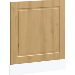 vidaXL Vaatwaspaneel Porto 60x1,5x57 cm bewerkt hout artisanaal eiken