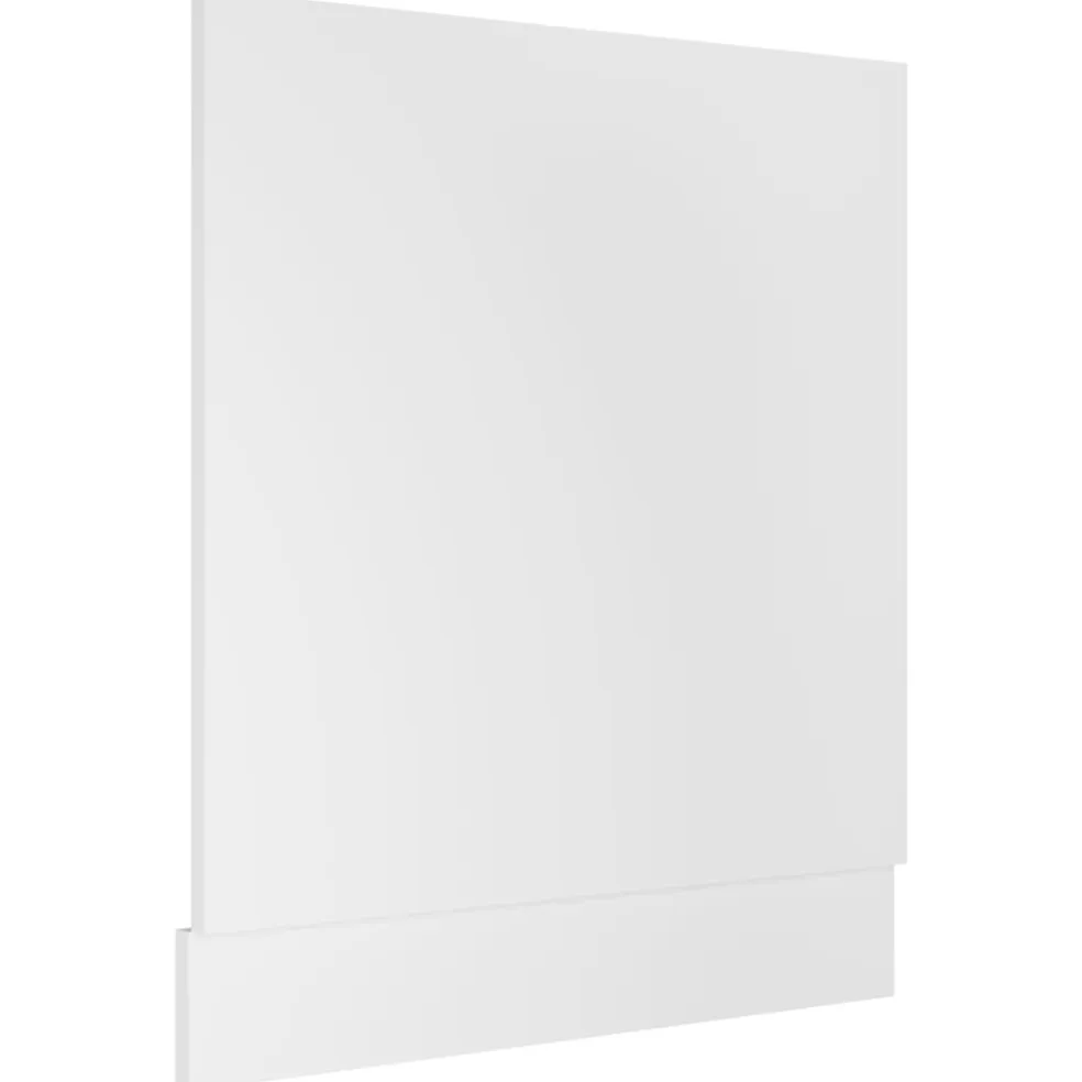 vidaXL Vaatwasserpaneel Lyon 59,5x3x67 cm bewerkt hout wit