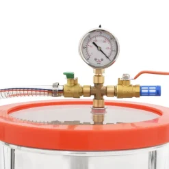 vidaXL Vacuümkamer 7,4 L roestvrij staal