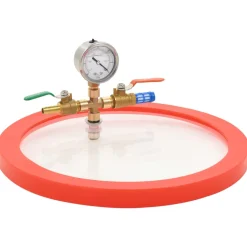 vidaXL Vacuümkamer 18,9 L roestvrij staal