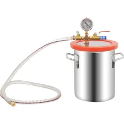 vidaXL Vacuümkamer met 2-traps pomp 5,5 L