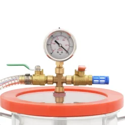 vidaXL Vacuümkamer met 2-traps pomp 5,5 L
