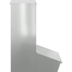 vidaXL Varkensvoeder Zilver 55 x 38 x 76 cm 20 kg Gegalvaniseerd staal