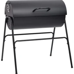 vidaXL Vaten Grill met 2 Kookroosters 3 st 80 x 73 x 90 cm Metaal