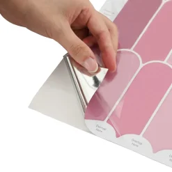 vidaXL Veer Tegel 10 st Roze 30 x 30 cm Polyurethaan en PET