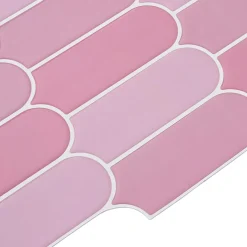 vidaXL Veer Tegel 10 st Roze 30 x 30 cm Polyurethaan en PET