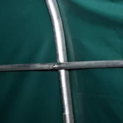 vidaXL Veetent verwijderbaar 550 g/m² 3,3x3,2 m PVC donkergroen