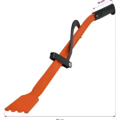 vidaXL Velhevel met ABS handvat