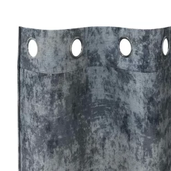 vidaXL Velvet Gordijnen 2 st Zilvergrijs 140 x 140 cm Fluweel