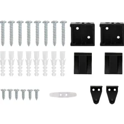 vidaXL Venetiaanse jaloezie Zwart 150 x 40 cm 25 mm PVC