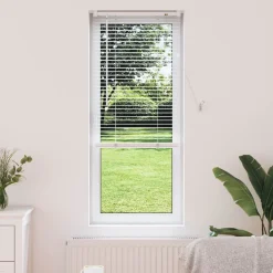 vidaXL Venetiaanse jaloezie Wit 150 x 40 cm 25 mm PVC