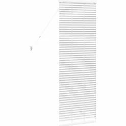 vidaXL Venetiaanse jaloezie Wit 130 x 45 cm 25 mm Aluminium