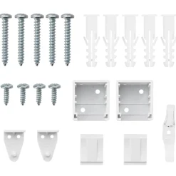 vidaXL Venetiaanse jaloezie Wit 130 x 45 cm 25 mm Aluminium