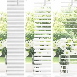 vidaXL Venetiaanse jaloezie Wit 130 x 45 cm 25 mm Aluminium