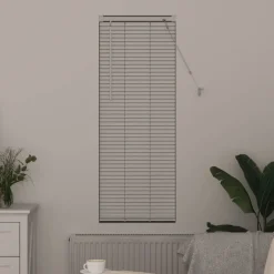 vidaXL Venetiaanse jaloezie Wit 130 x 45 cm 25 mm Aluminium