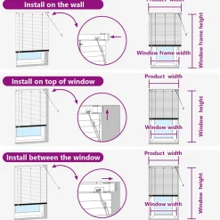 vidaXL Venetiaanse jaloezie Zwart 130 x 45 cm 25 mm Aluminium