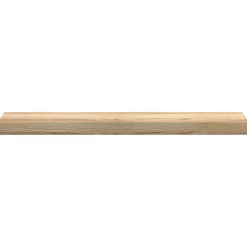 vidaXL Vensterbanken 2 st onbehandeld 80x15x2 cm massief eikenhout