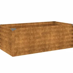 vidaXL Verhoogde tuinbak 100x50x36 cm cortenstaal