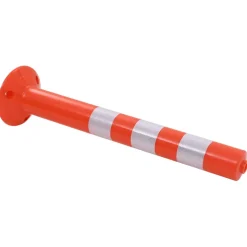 vidaXL Verkeerspalen 75 cm kunststof 2 st