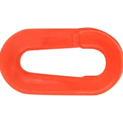 vidaXL Verkeerspalen met ketting 4 st 75 cm PE