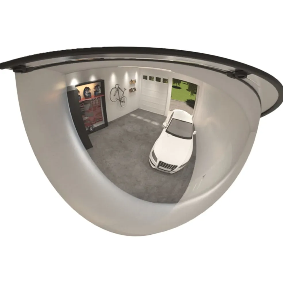 vidaXL Verkeersspiegel halve bol 2 st Ø 40 cm acryl