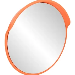 vidaXL Verkeersspiegel voor buiten 60 cm PC-kunststof oranje