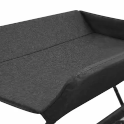 vidaXL Verschoontafel ijzer rood