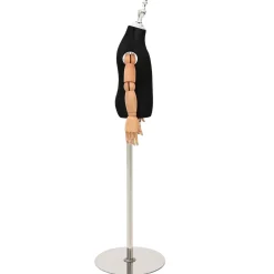 vidaXL Verstelbare 120-157 cm Mannequin met Basis Uniseks PP Wit
