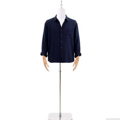 vidaXL Verstelbare mannequin van 170-218 cm met voet Man PP Wit