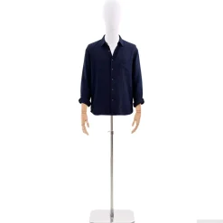 vidaXL Verstelbare mannequin van 170-218 cm met voet Man PP Wit