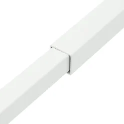 vidaXL Verstelbare raamveiligheidsbalk 3 st 710 -1200 mm Staal Wit