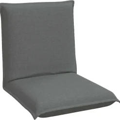 vidaXL Verstelbare vlo stoelen Blauw Fluweel
