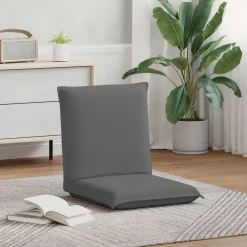 vidaXL Verstelbare vlo stoelen Blauw Fluweel