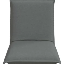 vidaXL Verstelbare vlo stoelen Blauw Fluweel