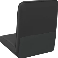 vidaXL Verstelbare vlo stoelen Crèmekleurig Kunstleer