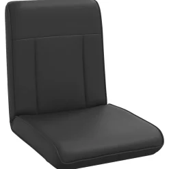 vidaXL Verstelbare vlo stoelen Crèmekleurig Kunstleer