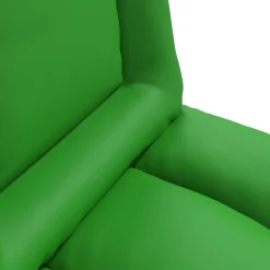 vidaXL Verstelbare vlo stoelen Grijs Kunstleer