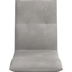 vidaXL Verstelbare vlo stoelen Blauw Stof