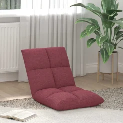 vidaXL Verstelbare vlo stoelen Zwart Fluweel