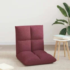 vidaXL Verstelbare vlo stoelen Zwart Fluweel