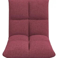 vidaXL Verstelbare vlo stoelen Zwart Fluweel