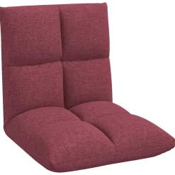 vidaXL Verstelbare vlo stoelen Zwart Fluweel