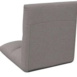 vidaXL Verstelbare vlo stoelen Taupe Stof