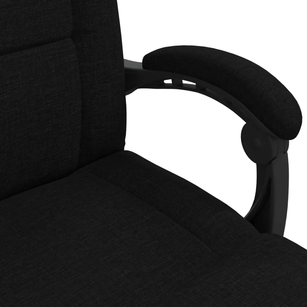 vidaXL Verstelbare vlo stoelen Bruin Stof