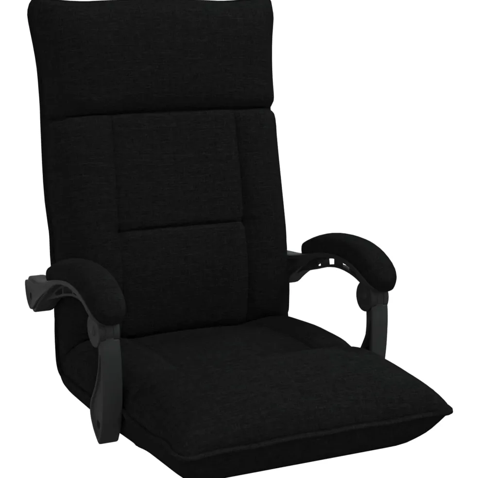 vidaXL Verstelbare vlo stoelen Bruin Stof